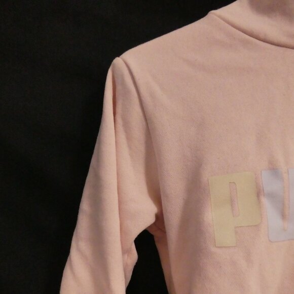 PUMA | size 8 | Pink Hooded Sweatshirt / Hoodie - Picture 5 of 16